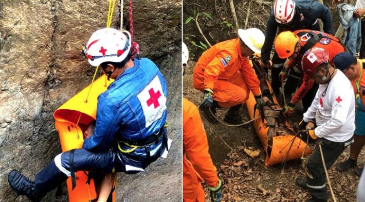 La Libertad: Turista murió al caer de unas cascadas en Tamanique