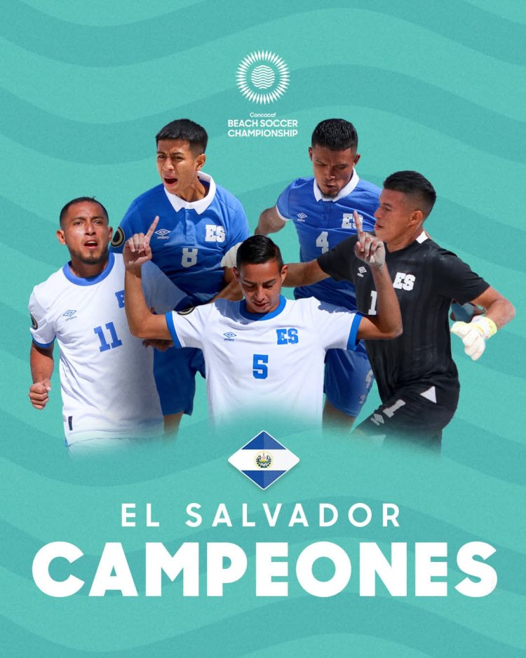 El Salvador vence a Guatemala y se corona campeón de fútbol playa de CONCACAF
