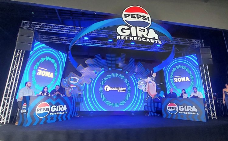 La Gira Refrescante Pepsi marcó el inicio del Verano en El Salvador