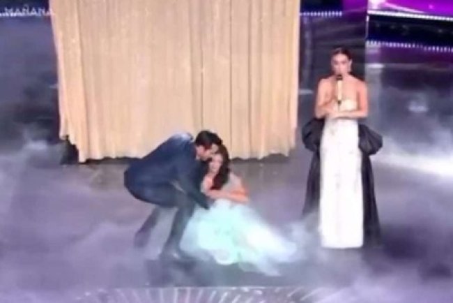 La Miss que literalmente voló