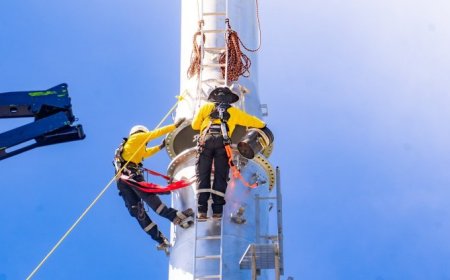 MOP instala sexta torre del Aerocable en San Salvador