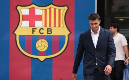 Barcelona hace oficial el fichaje de Rodri hasta 2030