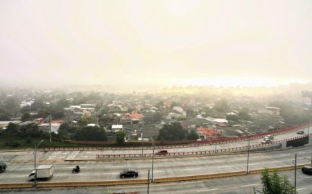 Polvo del Sahara ingresa a El Salvador con concentraciones muy bajas