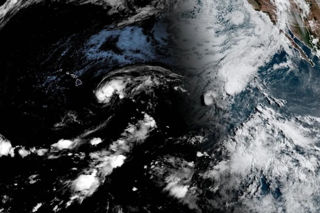 Hawái declara estado de emergencia ante posible fortalecimiento de la tormenta Lala