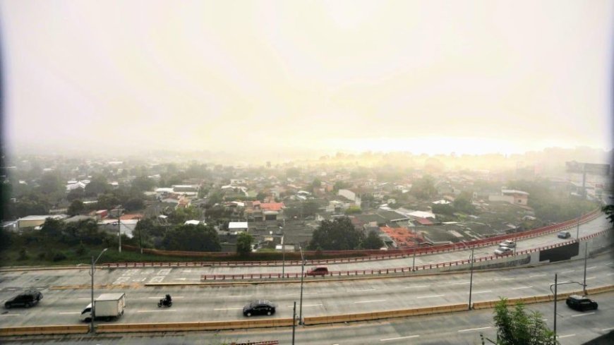 Polvo del Sahara ingresa a El Salvador con concentraciones muy bajas