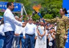 El Salvador recibe la Antorcha Centroamericana de la Paz y la Libertad