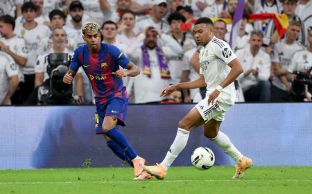 El primer Clásico entre Barcelona y Real Madrid ya tiene fecha y hora