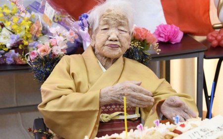 Japón supera por primera vez los 100 mil centenarios