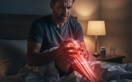 ¿Por qué puede doler la rodilla durante la noche?