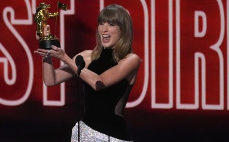 Taylor Swift hace historia y se convierte en la artista más premiada de los MTV VMA