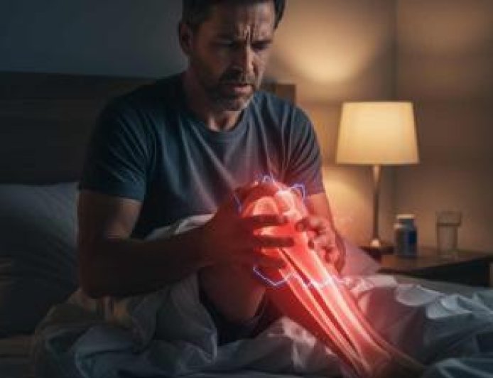 ¿Por qué puede doler la rodilla durante la noche?