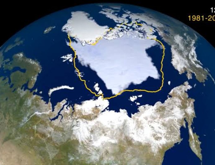 Hielo marino del Ártico registra su décimo mínimo más bajo desde que hay mediciones satelitales