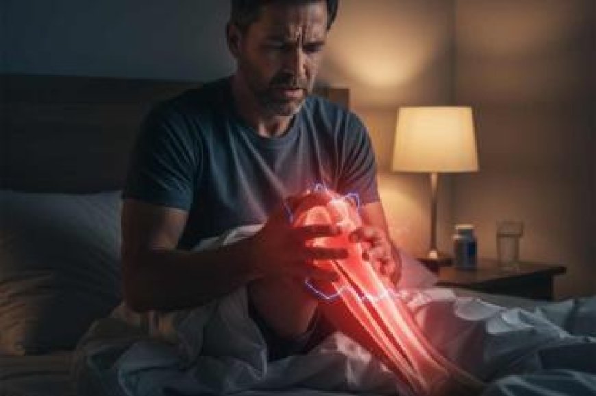 ¿Por qué puede doler la rodilla durante la noche?