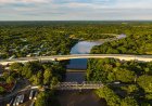 Inauguran puente binacional General Manuel José Arce en la frontera La Hachadura