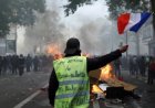 Francia registra 2,000 detenidos y más de 600 agentes heridos tras jornada de protestas