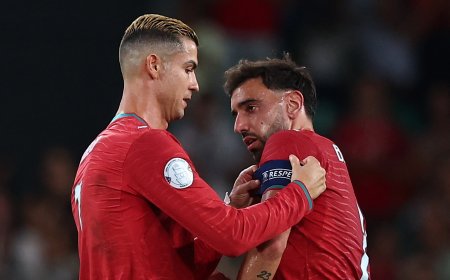 Rafael Leão llevará el número 7 de Cristiano Ronaldo ante Dinamarca