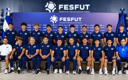 El Salvador confirma nómina de 14 jugadores para el Festival Sub-15 de la FIFA 2026