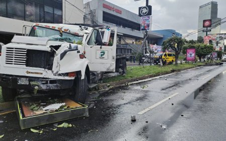 Accidente en bulevar Los Próceres deja siete afectados y cuatro vehículos dañados