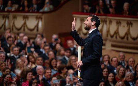 Lionel Messi recibe el Premio Princesa de Asturias de los Deportes 2026