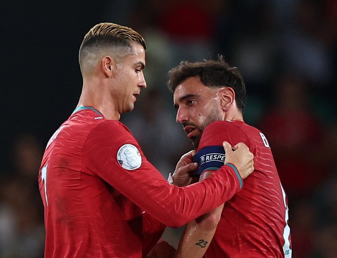 Rafael Leão llevará el número 7 de Cristiano Ronaldo ante Dinamarca