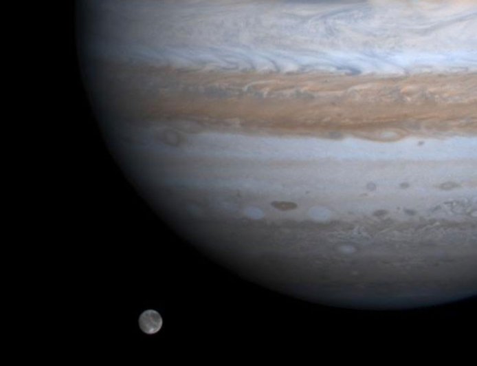Júpiter desaparecerá temporalmente detrás de la Luna durante la madrugada