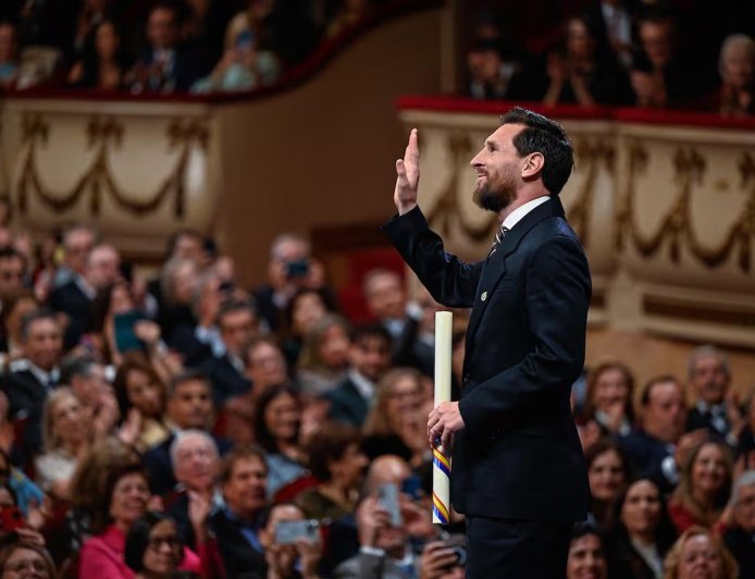 Lionel Messi recibe el Premio Princesa de Asturias de los Deportes 2026