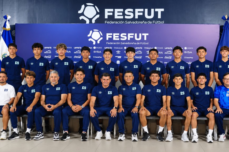 El Salvador confirma nómina de 14 jugadores para el Festival Sub-15 de la FIFA 2026