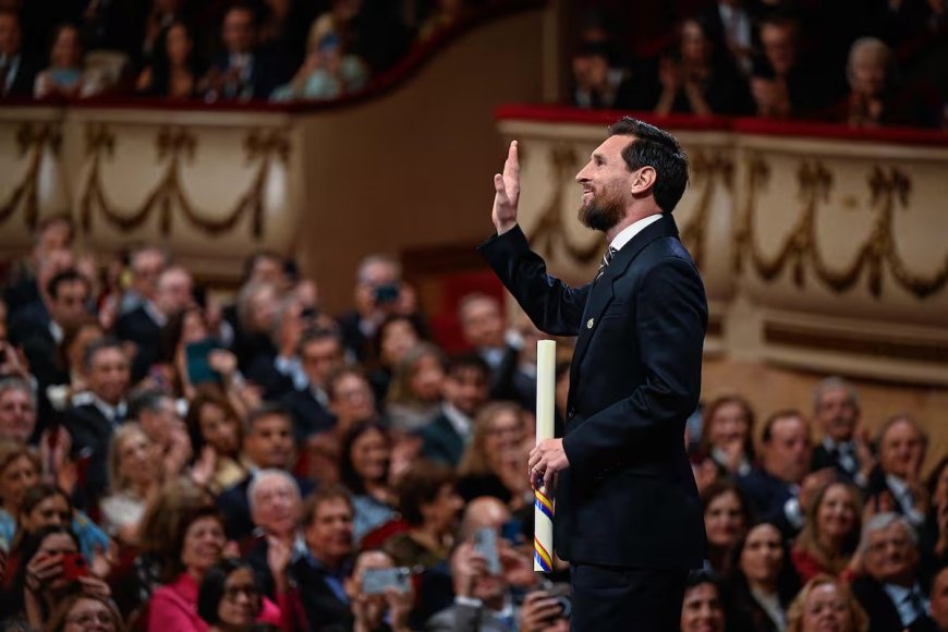 Lionel Messi recibe el Premio Princesa de Asturias de los Deportes 2026