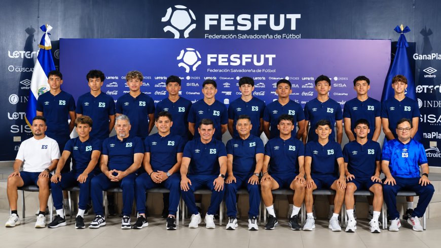 El Salvador confirma nómina de 14 jugadores para el Festival Sub-15 de la FIFA 2026